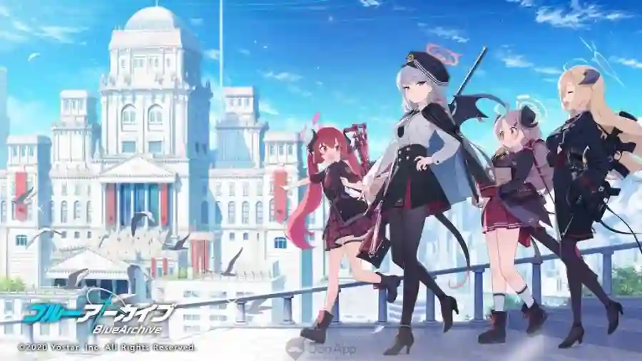 蔚蓝档案游戏封面