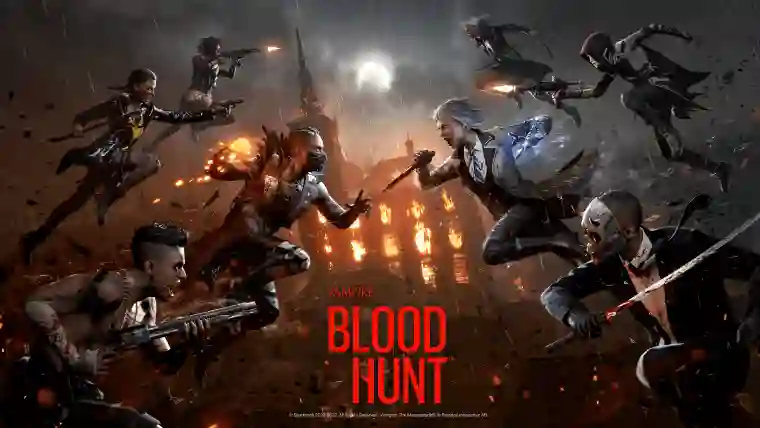 吸血鬼：避世-血猎游戏封面