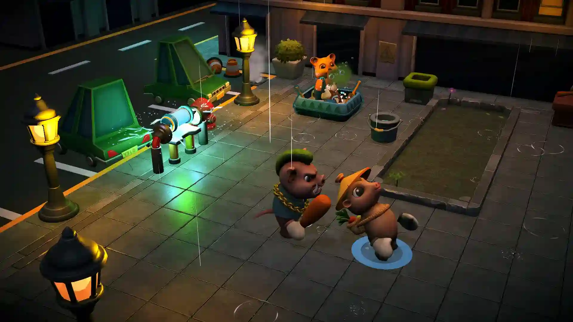 小动物餐吧游戏